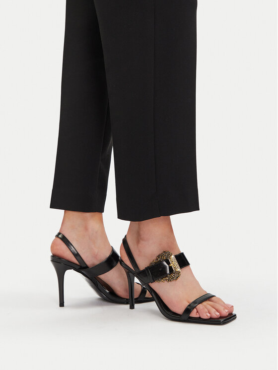 Versace Jeans Couture Sandały 79VA3S71 Czarny