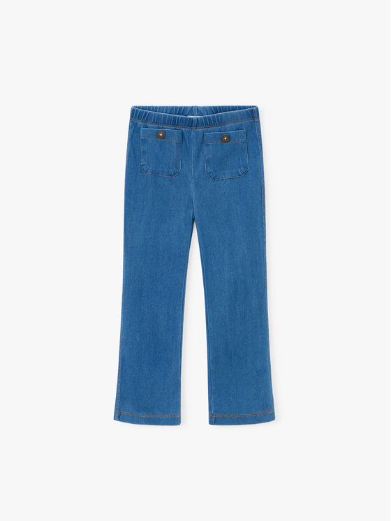 Mayoral Legginsy 3721 Niebieski Regular Fit