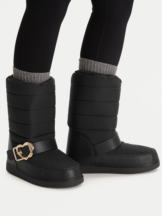 LOVE MOSCHINO Śniegowce JA24442G0NISK00B Czarny