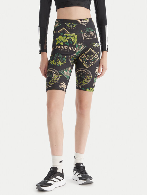 adidas Kolarki Farm Bike JM8346 Czarny Slim Fit