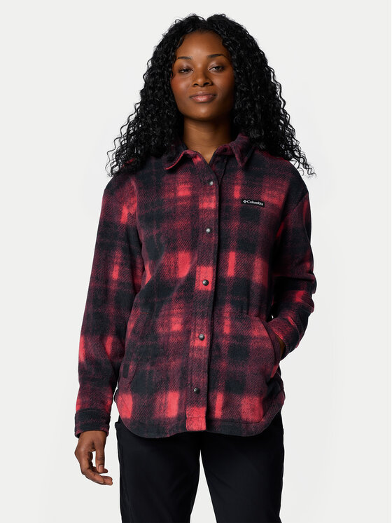 Columbia Kurtka koszulowa Benton Springs™ 2085661 Czerwony Relaxed Fit