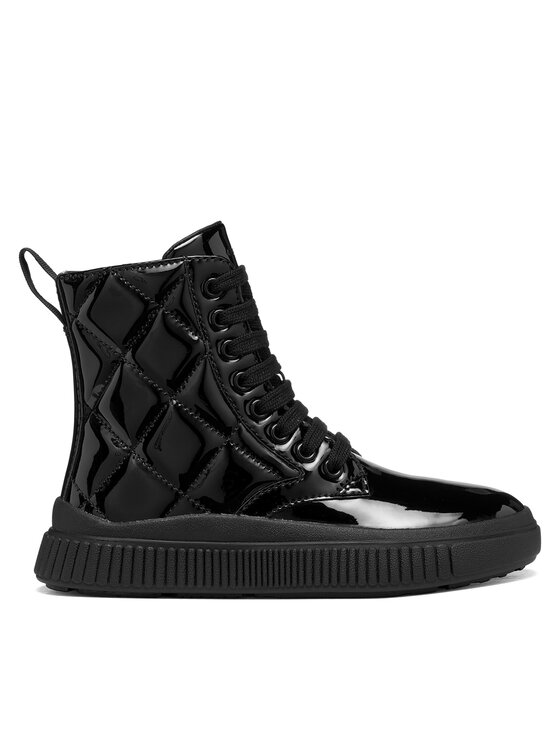 Geox Trzewiki J Laquinny Girl J66M3C 000HH C9999 M Czarny