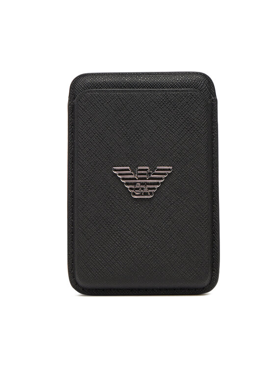 Emporio Armani Etui na karty kredytowe EM003599 AF13666 UC001 Czarny