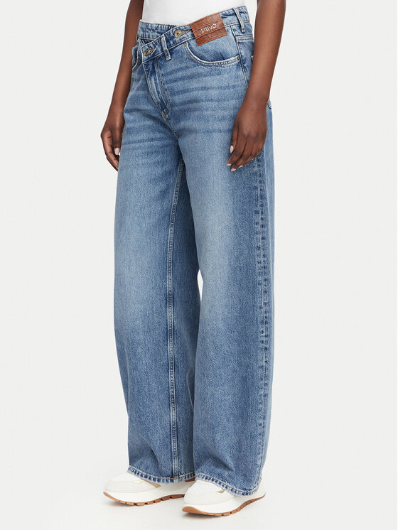 Liu Jo Jeansy UF6160 D4854 Niebieski Straight Fit