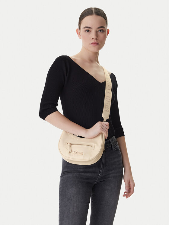 Guess Torebka J6RZ06 WH8M0 Écru