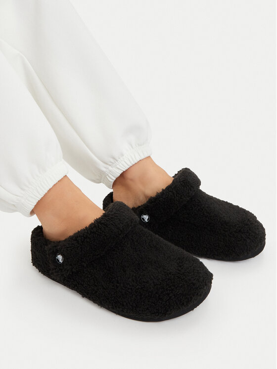 Crocs Kapcie Classic Cozzy Slipper 209386 Czarny