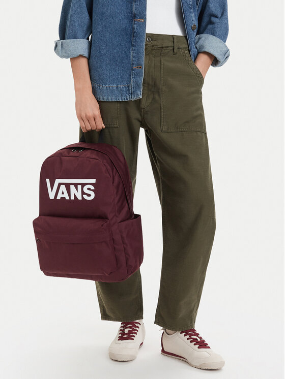 Vans Plecak C-OLD SKOOL PRINT VN000H504QU1 Bordowy
