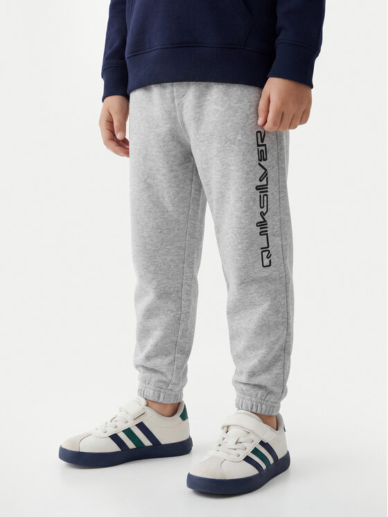 Quiksilver Spodnie dresowe Graphics EQKFB03123 Szary Regular Fit