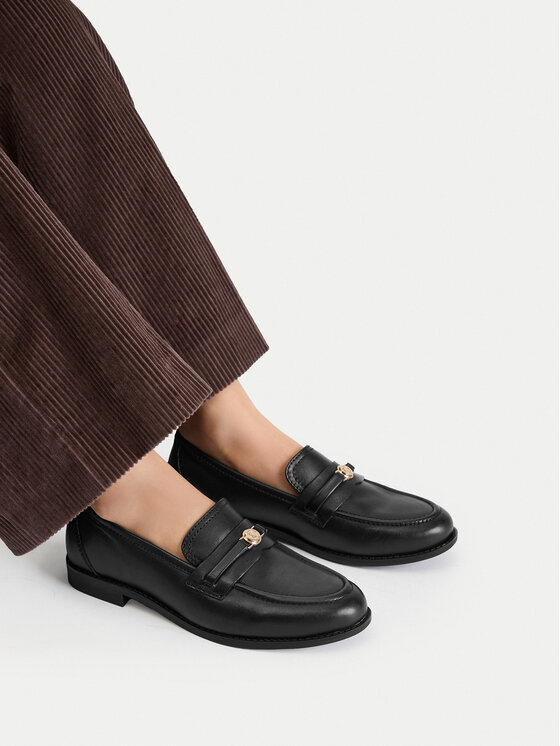U.S. Polo Assn. Loafersy EO-MARBEL001W/GL1 Czarny