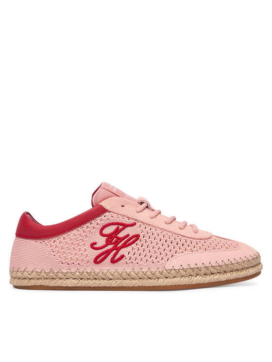 Tommy Hilfiger Espadryle Th Heritage Rope Sneaker FW0FW09406 Różowy