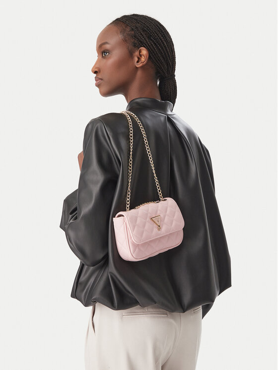 Guess Torebka J5YZ17 WGT10 Różowy jasny