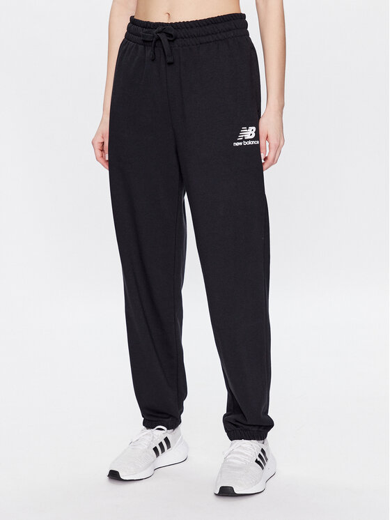 New Balance Spodnie dresowe WP31530 Czarny Relaxed Fit