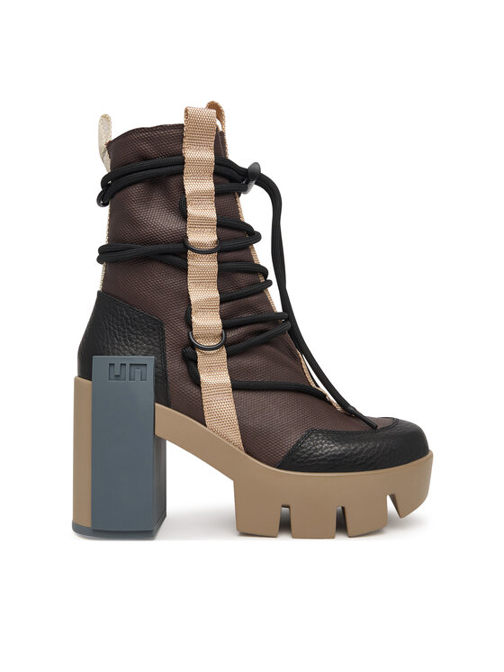 United Nude Trzewiki Grip Desert Mid 11035161165 Brązowy ciemny