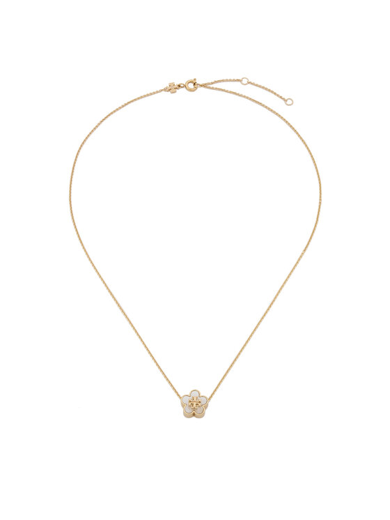 Tory Burch Naszyjnik Kira Flower 158996 Złoty