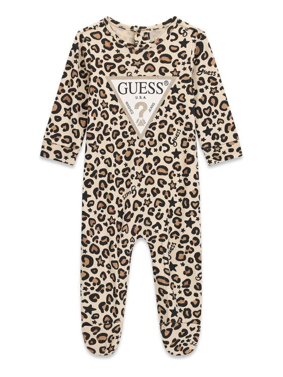 Guess Pajac S6BG01 K5994 Beżowy Regular Fit