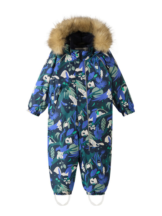 Reima Kombinezon zimowy Lappi 5100129C Granatowy Regular Fit