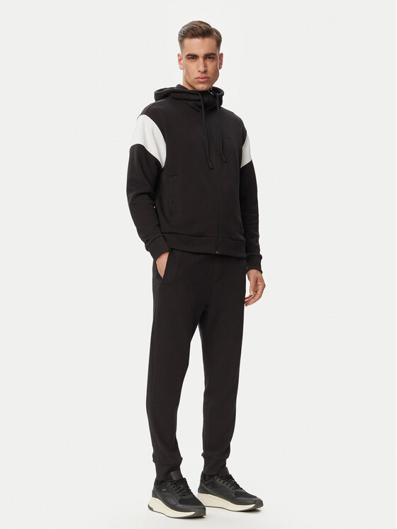 BOSS Dres SW 50569918 Czarny Regular Fit