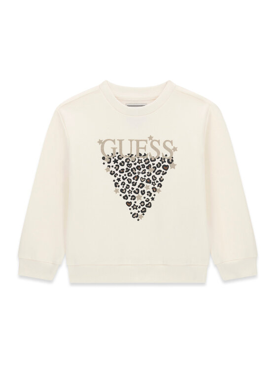 Guess Bluza K6BQ01 K5893 Biały Regular Fit