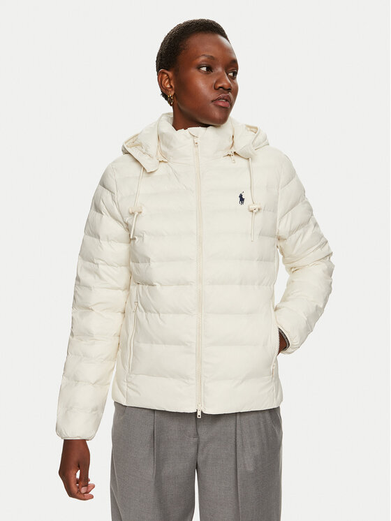Polo Ralph Lauren Kurtka zimowa 211958932003 Écru Relaxed Fit