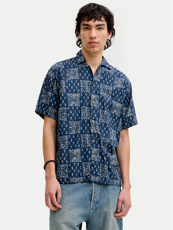 Jack & Jones Koszula Blulyon 12291968 Niebieski Regular Fit