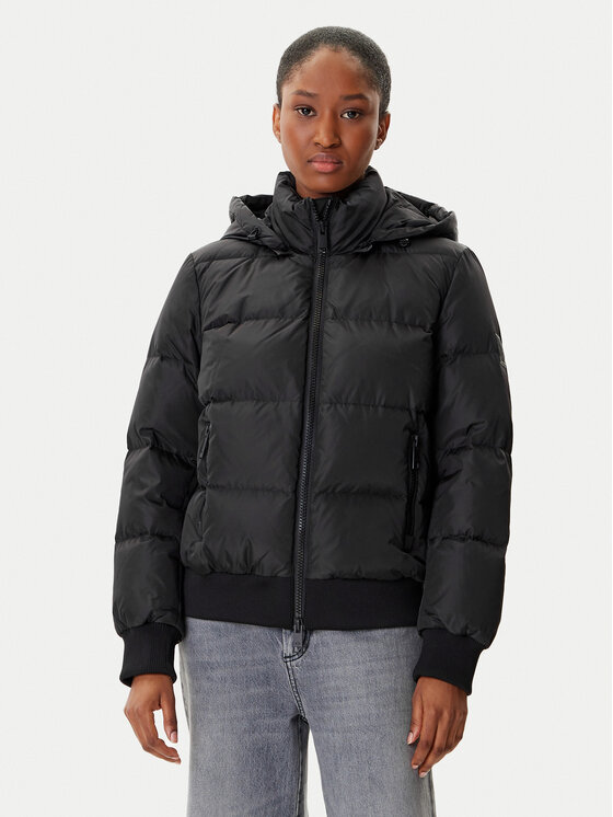 Armani Exchange Kurtka puchowa XW000228 AF12286 UC001 Czarny Regular Fit