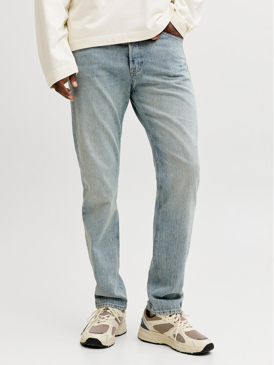 Jack & Jones Jeansy Chris 12294331 Niebieski Relaxed Fit