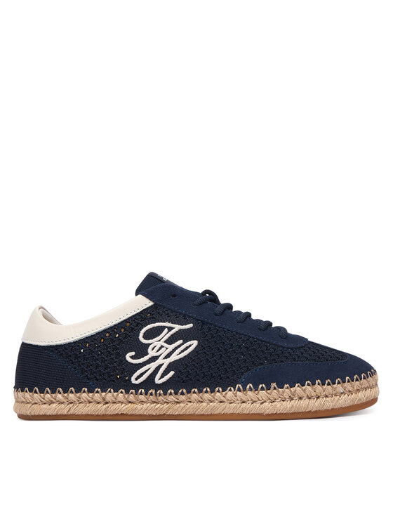 Tommy Hilfiger Espadryle Th Heritage Rope Sneaker FW0FW09406 Granatowy