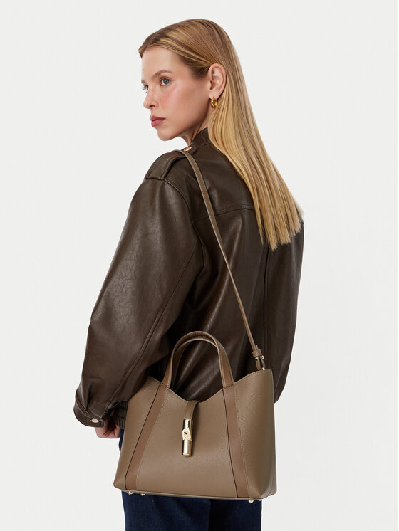 Furla Torebka Goccia S WB01789 BX3353 CN 4903S Beżowy