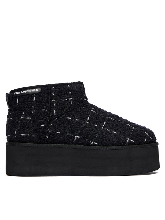 KARL LAGERFELD Śniegowce Thermo KL48523A Czarny