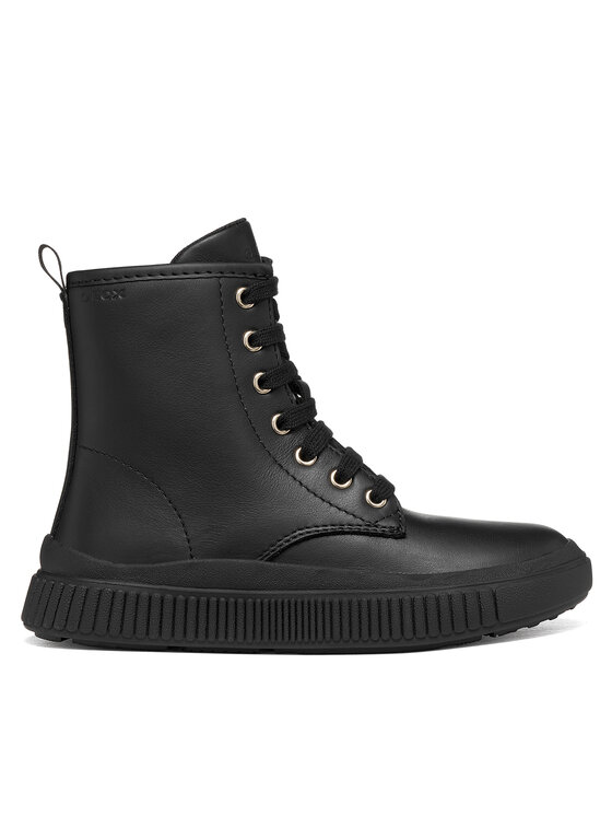 Geox Trzewiki J Laquinny Girl J66M3G 00085 C9999 M Czarny