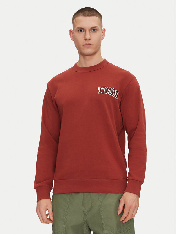 Timberland Bluza TB0A6GPQ Czerwony Regular Fit