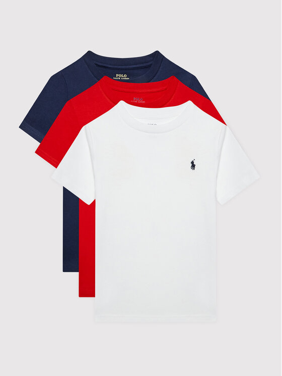 Polo Ralph Lauren Komplet t-shirtów 323884456001 Kolorowy Regular Fit
