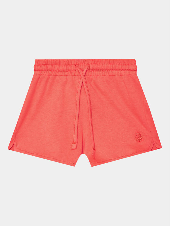 United Colors Of Benetton Szorty sportowe 3I1XG900N Czerwony Regular Fit