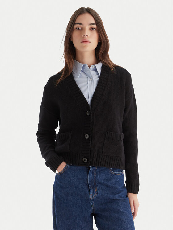 Weekend Max Mara Kardigan Filmato 2525346062 Czarny Regular Fit