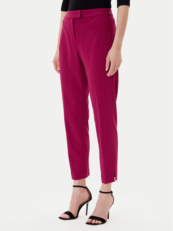 DKNY Chinosy P9RK6AWP Bordowy Slim Fit