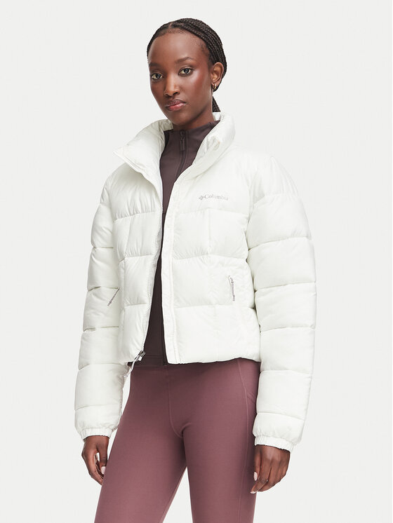 Columbia Kurtka zimowa Puffect™ III Cropped 2171241 Biały Regular Fit