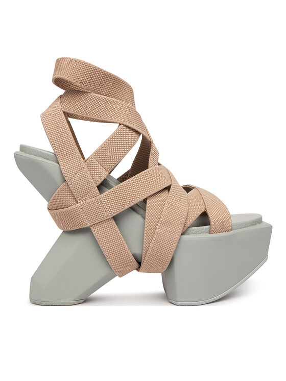 United Nude Sandały Boulder Bondage 1089493205 Beżowy