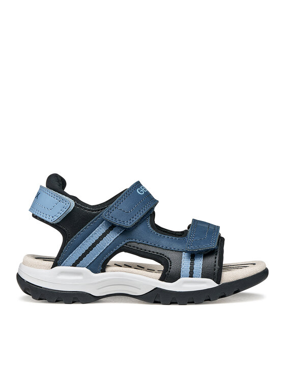 Geox Sandały Jr Borealis J450RA 015ME C4J9B M Granatowy
