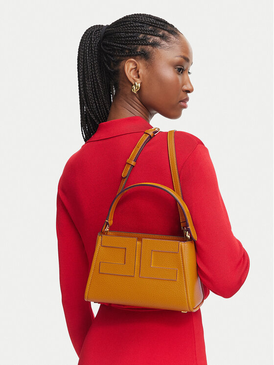 Elisabetta Franchi Torebka BS-07A-66E2-V360 Żółty ciemny