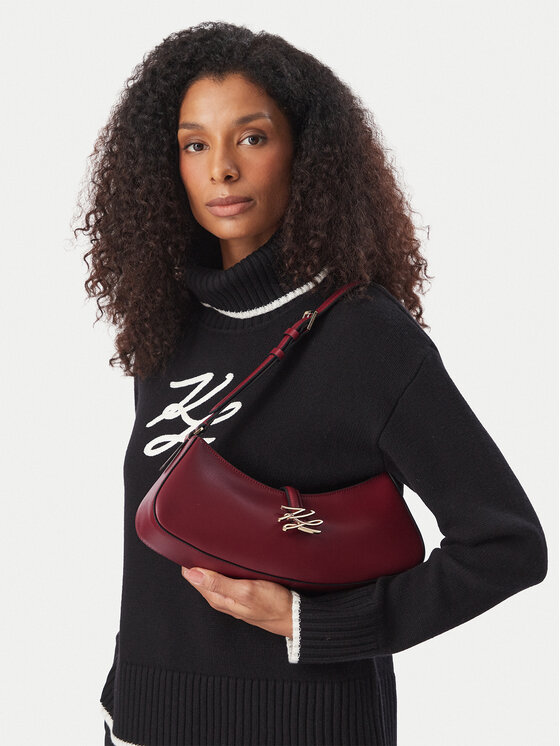 KARL LAGERFELD Torebka B4W30208 Bordowy
