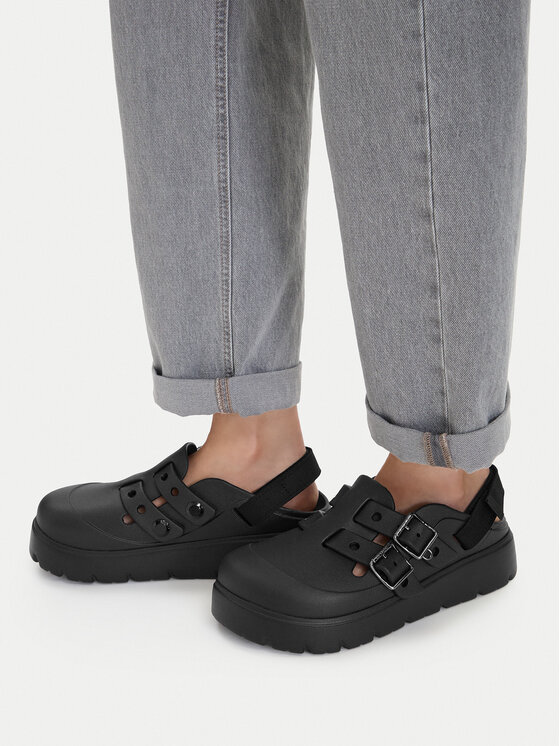 Crocs Sandały Loaferette Clog 214105 Czarny