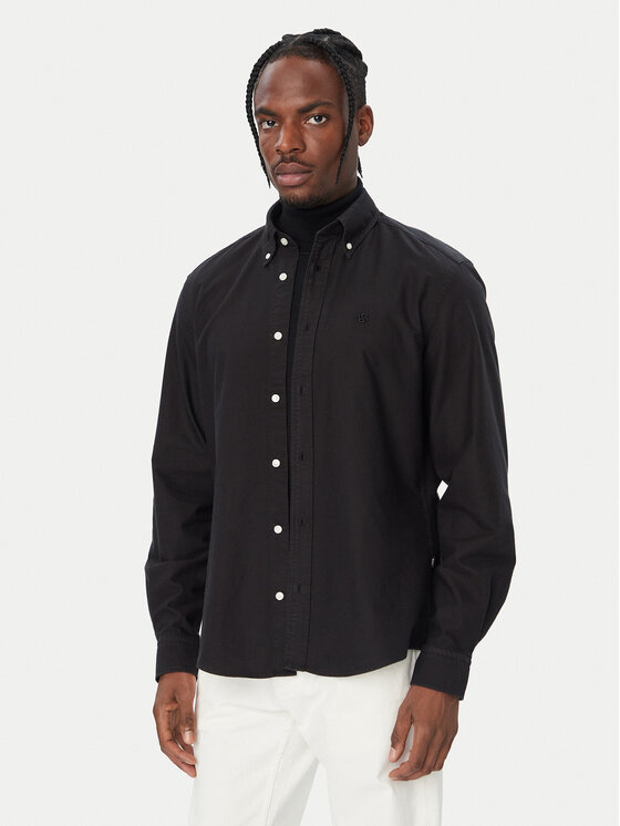 BOSS Koszula 50567015 Czarny Regular Fit