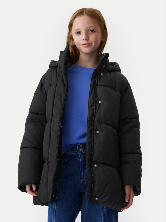 Gap Kurtka zimowa 523912-00 Czarny Regular Fit