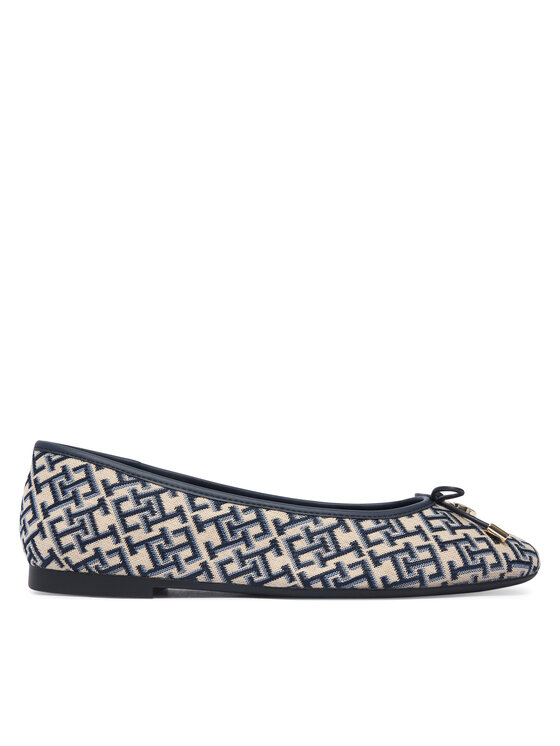 Tommy Hilfiger Baleriny Th Charm Jacquard Ballerina FW0FW09504 Kolorowy