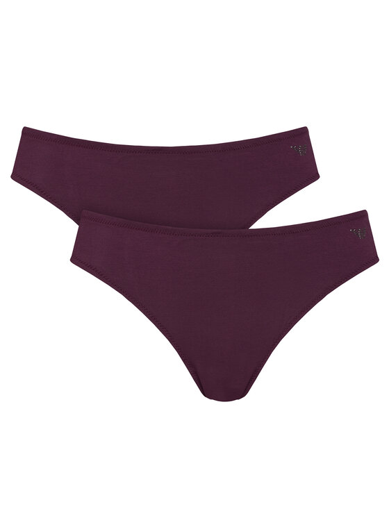 Emporio Armani Underwear Komplet fig brazylijskich EW005512 AF25571 UA240 Fioletowy