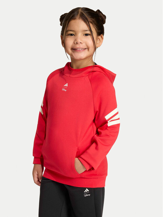 adidas Bluza Disney Mickey Sweatshirt KG6126 Koralowy Regular Fit