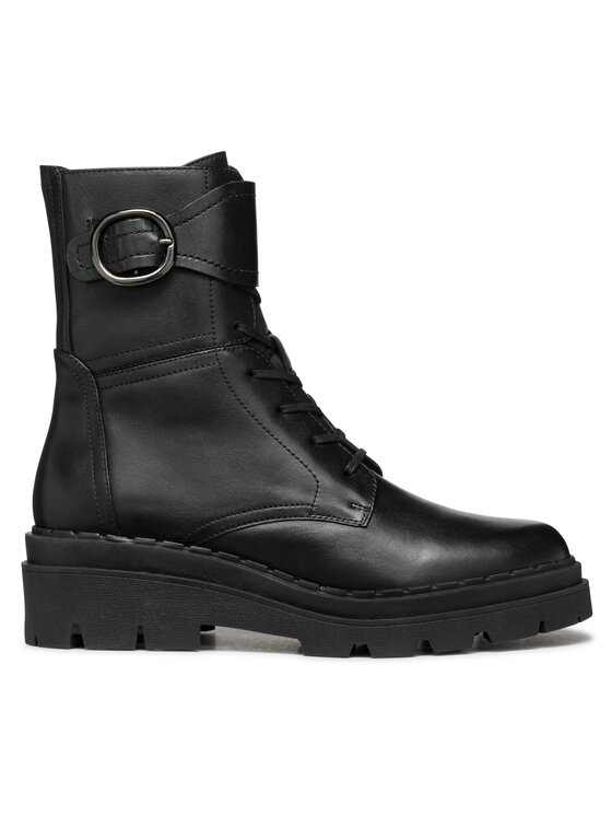 Geox Trzewiki D Felleny D46XEB 00043 C9999 Czarny