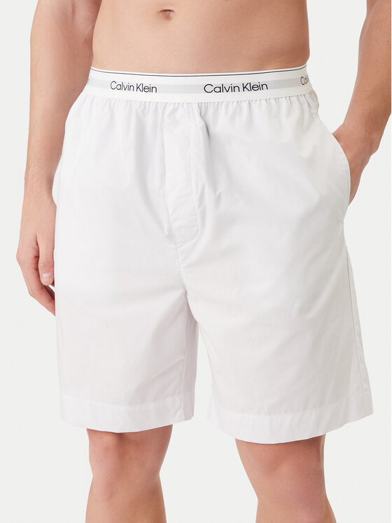 Calvin Klein Underwear Szorty piżamowe LV00NM2832 Szary Regular Fit