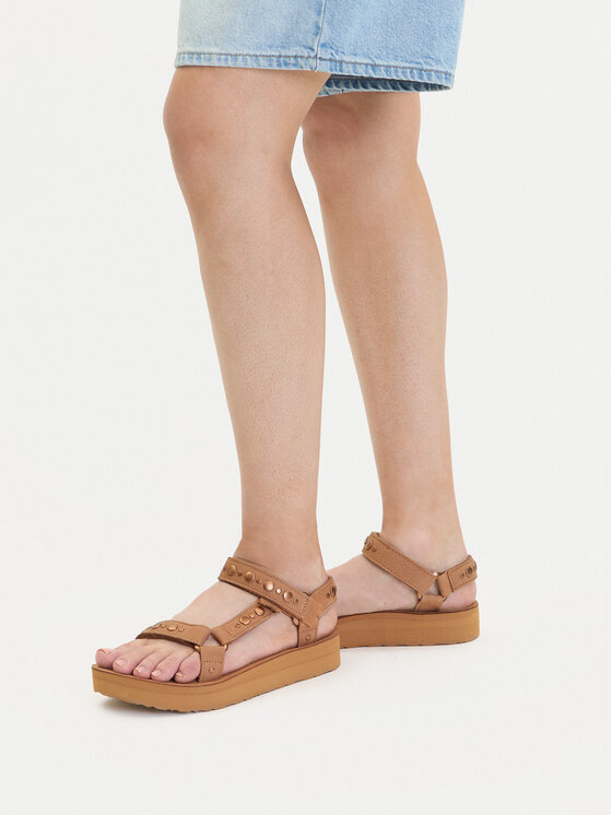 Teva Sandały Midform Universal Studded 1164650 Brązowy