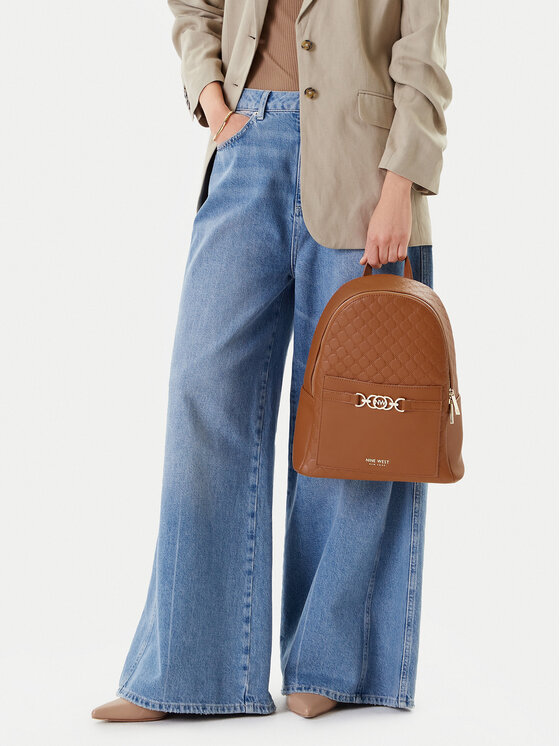 Nine West Plecak CEO-LUNA-I-B24445 Brązowy